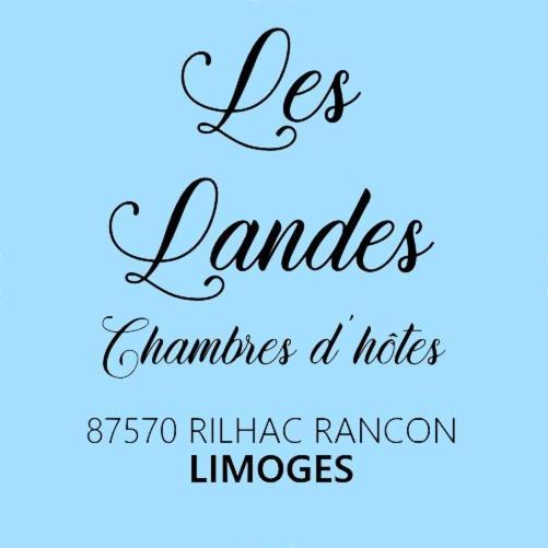 Rilhac-Rancon Les Landes酒店 外观 照片